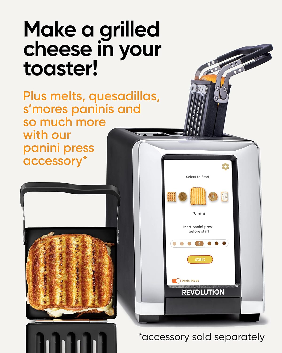 High-Speed Touchscreen Toaster