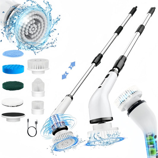 Electric Rotating Cleaning Brush (Cordless Shower Scrubber)