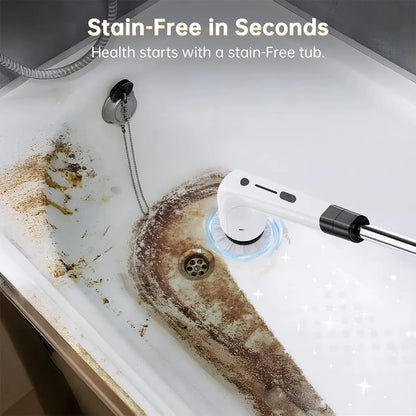Electric Rotating Cleaning Brush (Cordless Shower Scrubber)