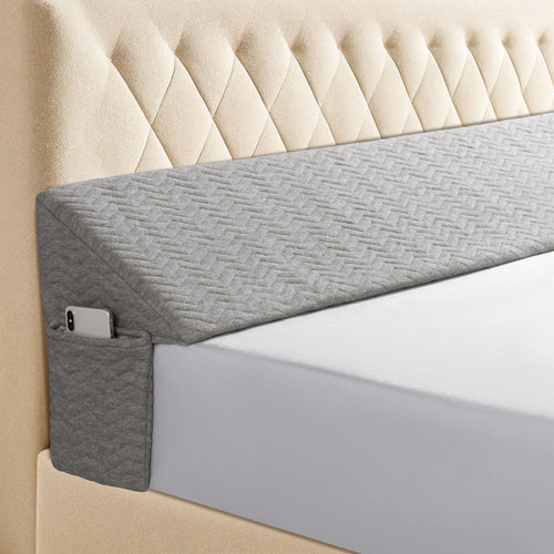 Wedge-shaped headboard pillow, mattress gap filling pillow, triangular wedge-shaped throw pillow
