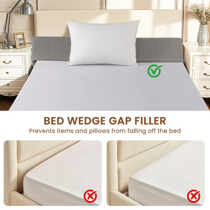 Wedge-shaped headboard pillow, mattress gap filling pillow, triangular wedge-shaped throw pillow